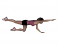 Same Side Leg and Arm Lifts